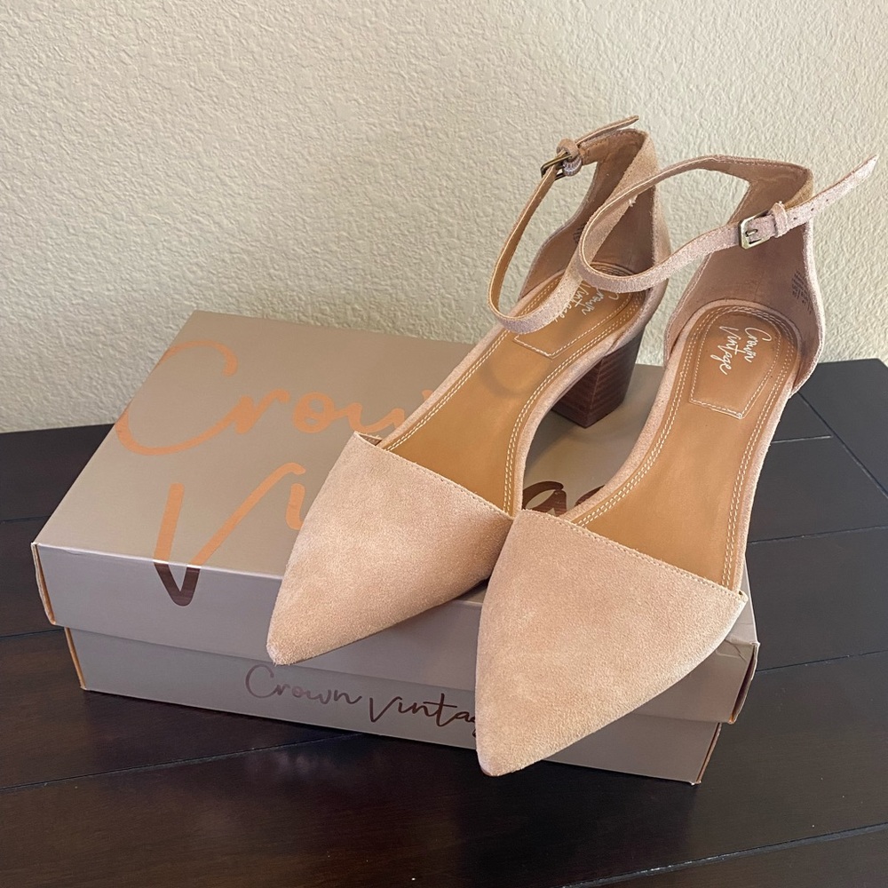 Crown Vintage Valentina Tan Pump